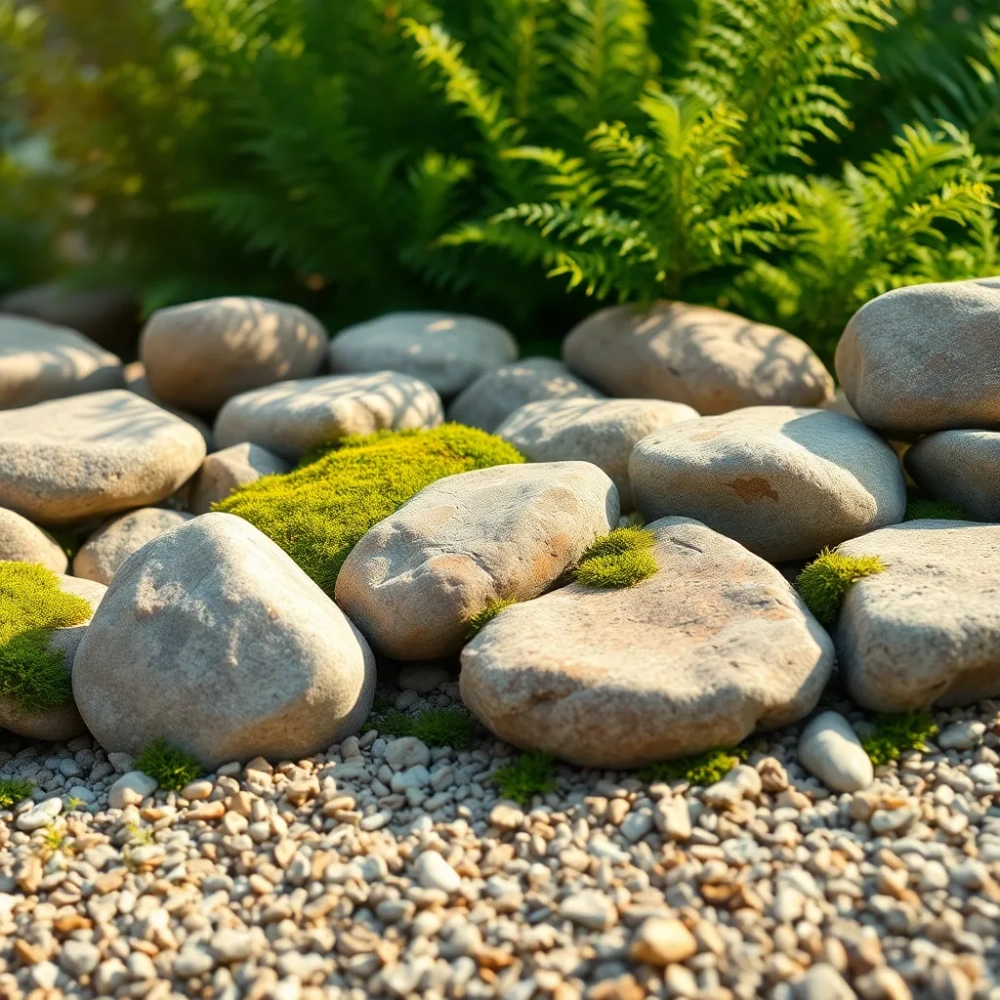 kamienie w ogrodzie kompozycje