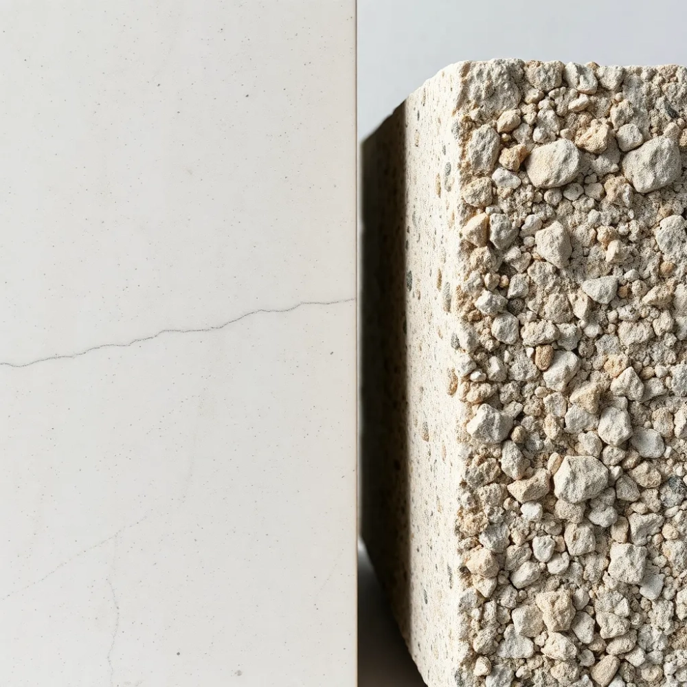 Kompozyt mineralny a konglomerat