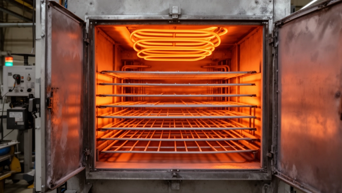 piec do polimeryzacji farb proszkowych