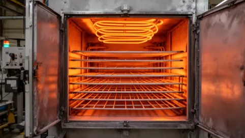 piec do polimeryzacji farb proszkowych