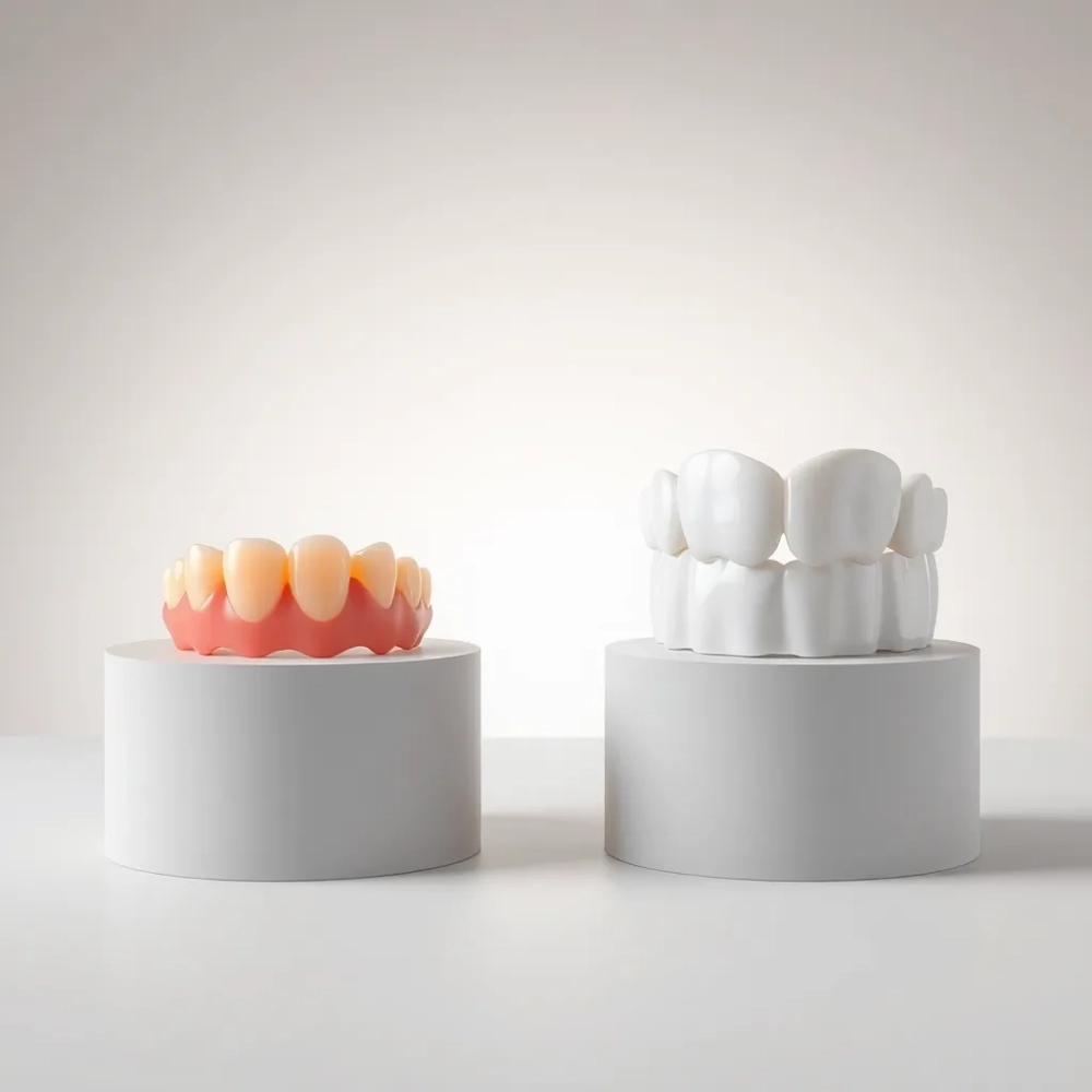 Licówki kompozytowe a porcelanowe cena