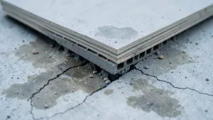 klejenie desek kompozytowych do betonu